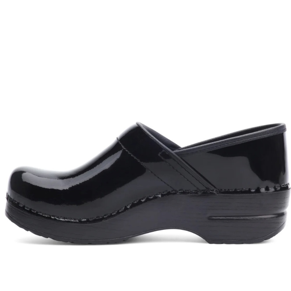 Dansko Patent Black Slip-On Clogs